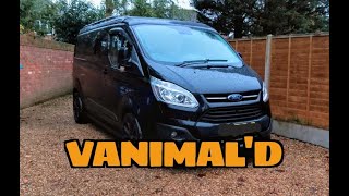 Taking the Campervan to Vanimal modification customised Stealthcamp [upl. by Krefetz]