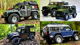 7 Best Rc Defenders TRX4 Custom Builds In Action amp Mini Defender Crawlers [upl. by Adnerb528]