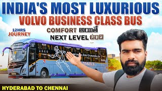 24 crores  Indias most luxurious Volvo business class bus  Hyderabad to Chennai [upl. by Thibault]