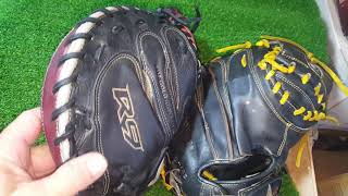 Rawlings and AllStar catchers Mitt Yellow Lace [upl. by Ajad]