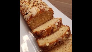 Recette Gâteau moelleux aux amandes  Soft almond cake recipe [upl. by Rexer]