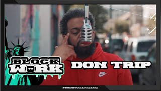 Don Trip  No Risk No Reward Blockworktv Performance [upl. by Delorenzo]