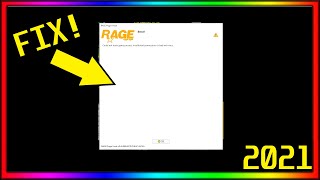 How to FIXStop Rage Plugin Hook insufficient Permissions and Bad Antivirus Error Message [upl. by Thacker]