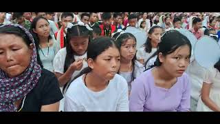 Eucharistic ProcessionKhoupum ValleyArchbishop Rt Rev Linus Neli DD Adoration service11th Oct [upl. by Hpesoj]