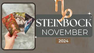 ♑️STEINBOCK⭐️Neuanfang amp SelbstLiebe ⭐️NOVEMBER2024 [upl. by Damour]