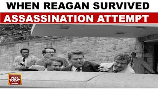 US Trump Attack Reagan survived assassination attempt amp his response changed trajectory of his Prez [upl. by Sirovart593]