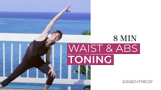 8 MIN Waist amp Abs Toning  Essentrics [upl. by Benkley389]