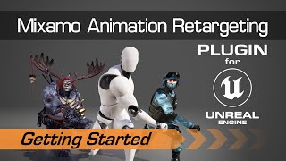 Mixamo Animation Retargeting  Unreal Engine plugin  Tutorial [upl. by Myrvyn]