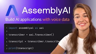 AssemblyAI  Build AI applications with spoken data [upl. by Aihsoek636]