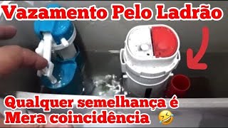 Faça Você Mesmo Vazamento em Vaso com Caixa acoplada  Alto consumo [upl. by Magavern]