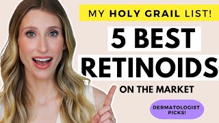 My Holy Grail Retinoids List  Dermatologist Picks [upl. by Hashimoto]