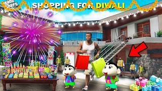 GTA 5  Franklin Shinchan amp Pinchan Celebrate Diwali In GTA 5  PART2 [upl. by Sergent19]