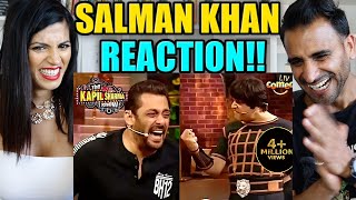 SALMAN KHANS FUNNY REACTION ON THE KAPIL SHARMA SHOW  Garam Ji Funny Deol  Comedy Ka Takda [upl. by Silvana]