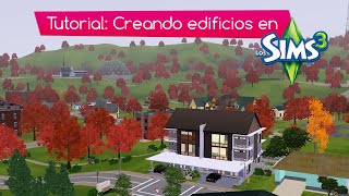 Tutorial cómo construir un edificio en Los Sims 3 nivel intermedio [upl. by Davidde]