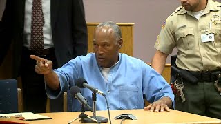 What You Didnt See OJ Simpson Do Following Parole Board Decision [upl. by Enyleve]