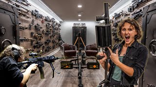 Inside a 1 MILLION DOLLAR GUN COLLECTION 🤯 [upl. by Ayle]