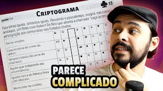 COMO RESOLVER UM CRIPTOGRAMA [upl. by Sivraj]