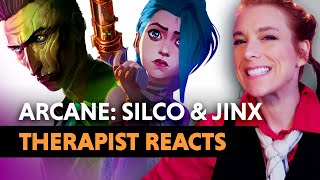 The Psychology of Arcane Silco amp Jinx Master Manipulation— Therapist Reacts [upl. by Einafats778]