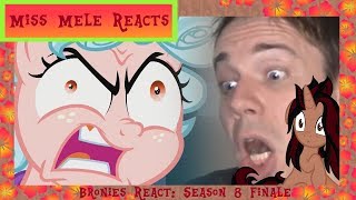 Blind Reaction Bronies React Season 8 Finale School Raze [upl. by Emmeline]