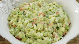 Avocado and Eggs Salad Recipe [upl. by Notslah]