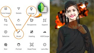 Snapseed Background Change Photo Editing Tricks  Snapseed Face Smooth Photo Editing Tutorial [upl. by Aisinut]