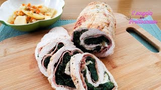 Arrosto o Rotolo di tacchino farcito Ricetta ideale per la domenica [upl. by Ecinrahs]