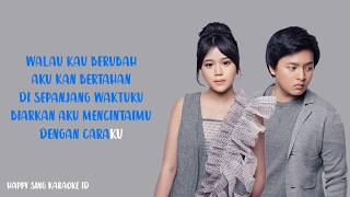 Dengan Caraku  Arsy Widianto Brisia Jodie Karaoke [upl. by Suirtimid]