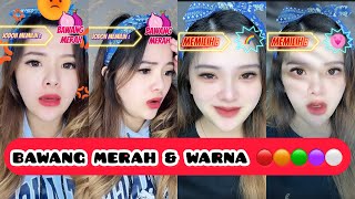 KOMPILASI VIDEO TIKTOK RERE  Bawang Merah amp Warna 🔴🟠🟢🟣⚪️  Regitamasri [upl. by Nediarb]