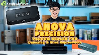 Anova Precision Vacuum Sealer Pro Unboxing amp First Impressions [upl. by Eihctir734]