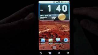 Motorola Droid  Easy installation of Custom Roms Rom Manager [upl. by Esinwahs455]