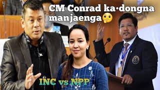 MP Saleng Sangma CM Conradni mandetango kadongna man•gijaniko paraka  Gambegre byelection [upl. by Ateekram]