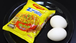 Maggi with 2 Eggs 😋😋 Tasty Egg Maggi Recipe  Breakfast Lunch Recipe  Noodles  Maggi Recipe [upl. by Adriaens]