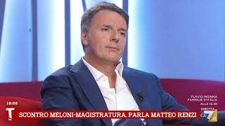 Matteo Renzi ospite a Tagadà  21102024 [upl. by Nairdad]