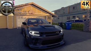 1000HP Dodge Charger SRT Hellcat Redeye Widebody  The Crew Motorfest  Steering Wheel Gameplay [upl. by Sherie]