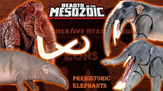 Beasts of the Mesozoic prehistoric elephant figures woolly mammoth platybelodon moeritherium [upl. by Duhl]