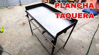 Como hacer una plancha taquera [upl. by Ettelohcin]