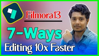 5 Ways to Make Your Videos 10x Faster  Filmora13 Editing [upl. by Louise]