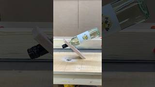 Making a floating wine bottle holder woodworking winebalancer diy [upl. by Candyce982]