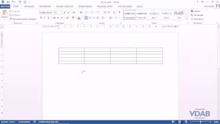 Word 2013  101TabelMaken [upl. by Ultun413]