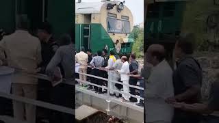 Ap cm Cbn on Railway bridge while train passingcbn cm train trending pleasesubscribe tdp [upl. by Sidalg]