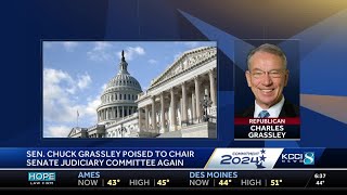 Sen Chuck Grassley to again chair Senate Judiciary Committee [upl. by Ronald]