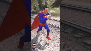 train thomasandfriend gta thomasandfreinds thomasandfriends superman thomastraintoys vfx [upl. by Adgam]