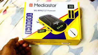 Unboxing mediastar ms mini 2727 forever server Apollo iptv on yer working 100 [upl. by Alfie]