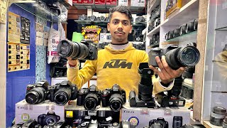 Delhi camera market  🔥मात्र 6000 से ￼ शुरू vlogging photography DSLR CAMERA  second hand dslr [upl. by Sadira]