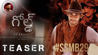 SSMB29 First Look Teaser  Mahesh Babu  Deepika Padukone  SS Rajamouli  MM Keeravani [upl. by Glendon262]