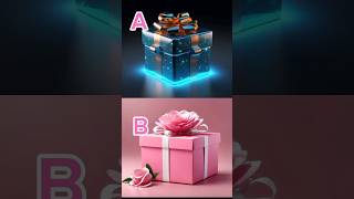 Choose gift shorts chooseyourgift gift quiz games giftbox viralshort challenge choose 6 [upl. by Philoo]