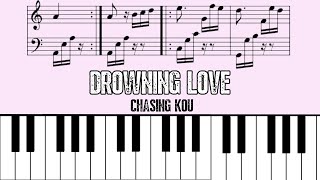 Drowning Love  Chasing Kou Piano Cover [upl. by Telocin]