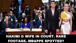 ACHRAF HAKIMI amp WIFE IN COURT REACTION Divorce penalty MBAPPE amp his mother [upl. by Luthanen]