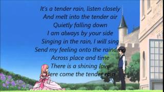 Soredemo Sekai wa UtsukushiiTender Rain full version in English Lyrics [upl. by Drehcir]