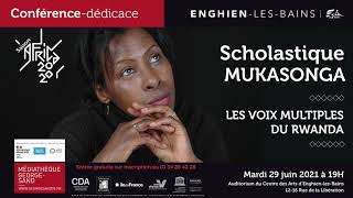 Conférencedédicace de Scholastique Mukasonga  quot Les voix multiples du Rwandaquot [upl. by Alexandros376]